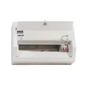 Contactum Defender 16 Way Steel Consumer Unit 100A 250V BS EN 61439-3 IP4X DD161MS