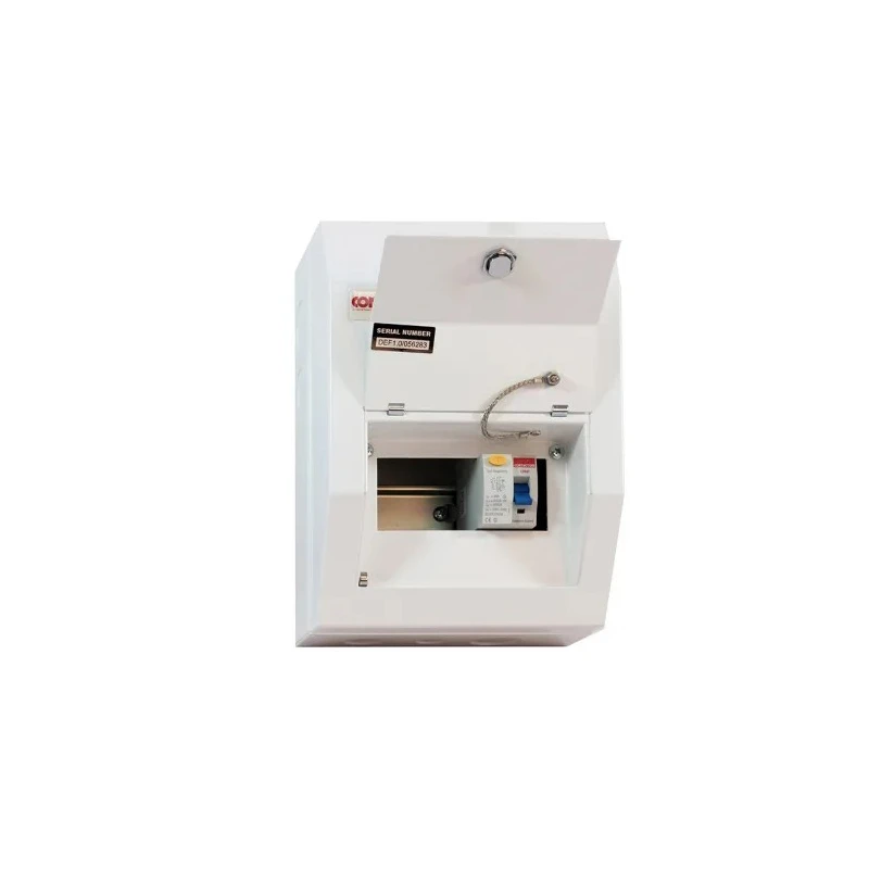 Contactum 4 Steel Consumer Unit 80A 250V BS EN 61439-3 Defender DR048MS