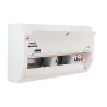 Contactum 14 Way Steel Consumer Unit, 100A Current Rating, 220-250V Voltage, BS EN 61439-3 Defender DDS14188SPMS