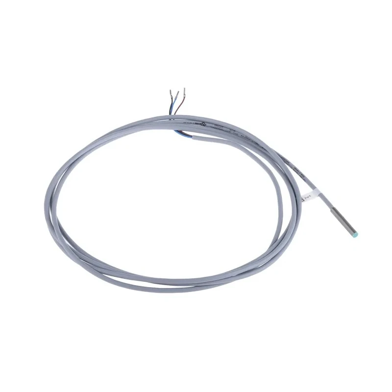 Baumer Threaded Barrel Inductive Proximity Sensor M3 PNP 3V 0.8 mm 30 V dc 200mA NBB0,8-4M25-E2