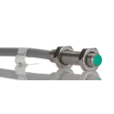 RS PRO Threaded Barrel Inductive Proximity Sensor M5 x 0.5, PNP 3V 0.8 mm Sensing Range 30 V dc 200mA NBB0,8-5GM25-E2