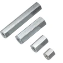 Wurth Elektronik Steel Hex Body Standoff M3 Thread Size, 12 mm Length, Gloss Zinc Finish 970120327