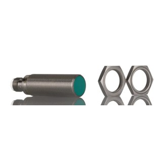 Baumer Threaded Barrel Inductive Proximity Sensor M18 x 1 PNP 36 V DC 200 mA 8 mm Detection NBB8-18GM50-E2-V1