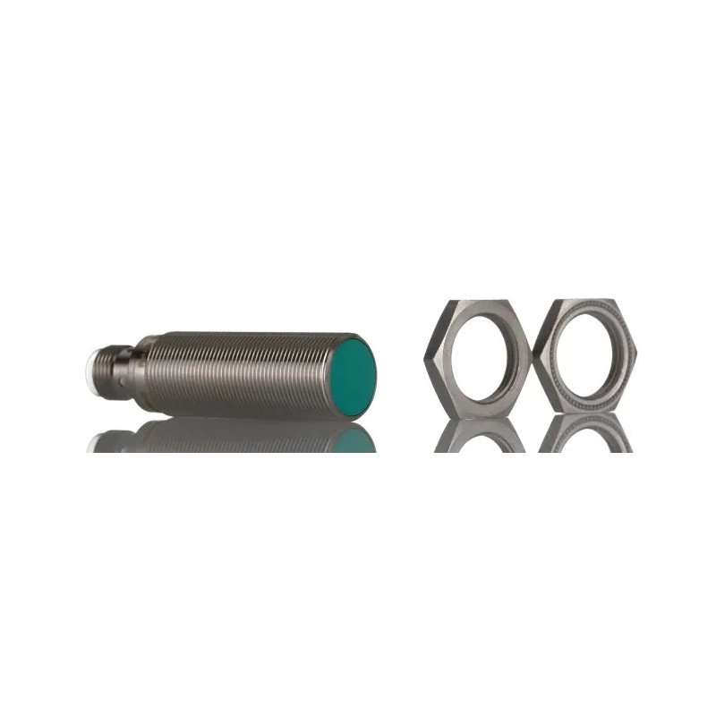 Baumer Threaded Barrel Inductive Proximity Sensor M18 x 1 PNP 36 V DC 200 mA 8 mm Detection NBB8-18GM50-E2-V1