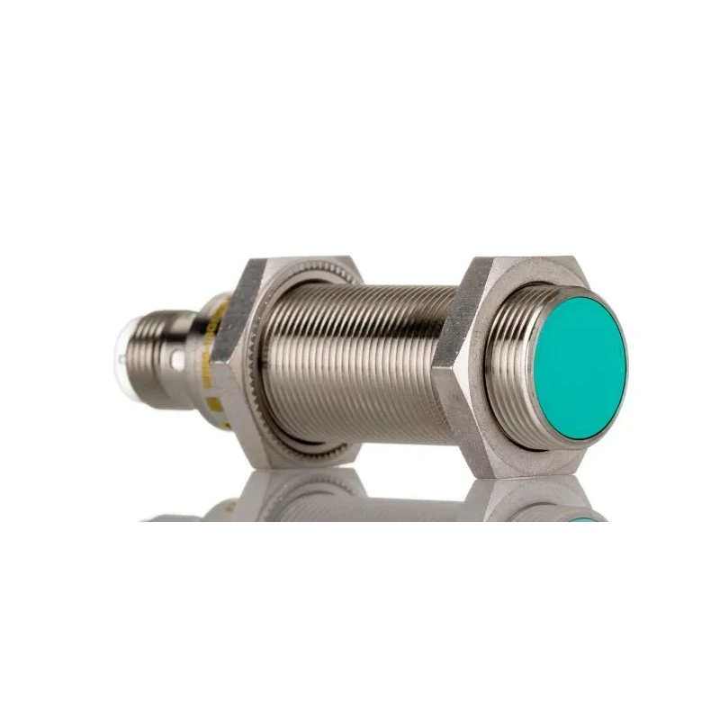 Baumer Threaded Barrel Inductive Proximity Sensor M18 x 1 PNP 36 V DC 200 mA 8 mm Detection NBB8-18GM50-E2-V1