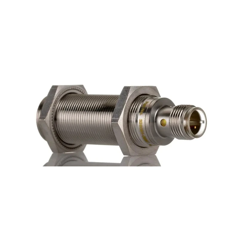 Baumer Threaded Barrel Inductive Proximity Sensor M18 x 1 PNP 36 V DC 200 mA 8 mm Detection NBB8-18GM50-E2-V1