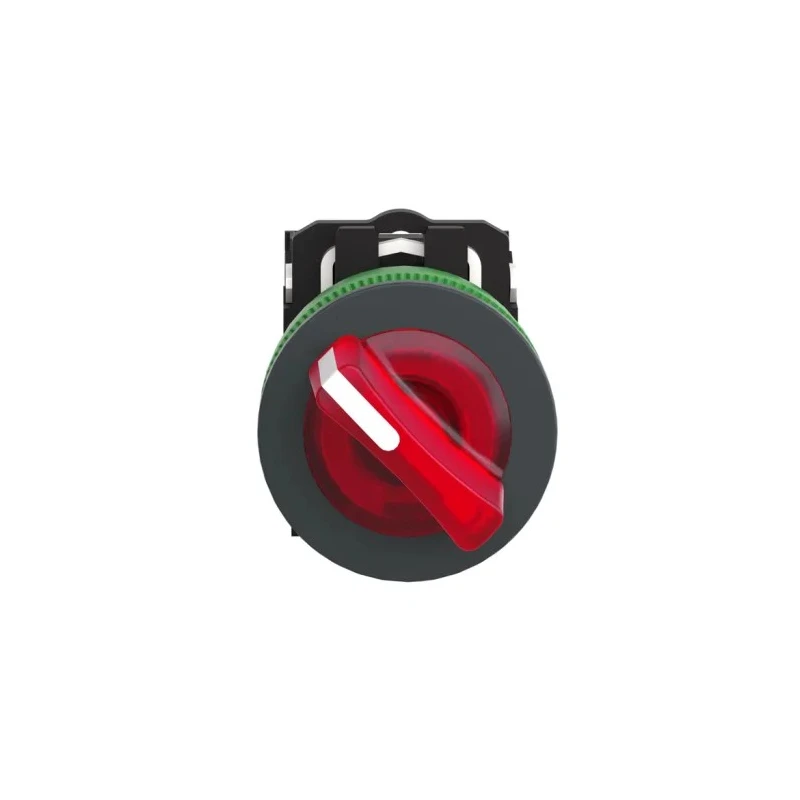 Schneider Electric Selector Switch Illuminated SPDT 2 Positions 30 mm Cutout Diameter XB5FK124M5