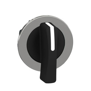 Schneider Electric ZB4 Series 3 Position Selector Switch Head 30 mm Cutout Black Handle IP69 IP67 IP66 ZB4FJ3