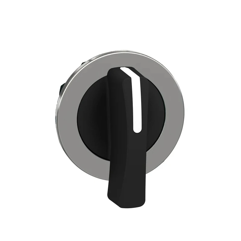 Schneider Electric ZB4 Series 3 Position Selector Switch Head 30 mm Cutout Black Handle IP69 IP67 IP66 ZB4FJ3