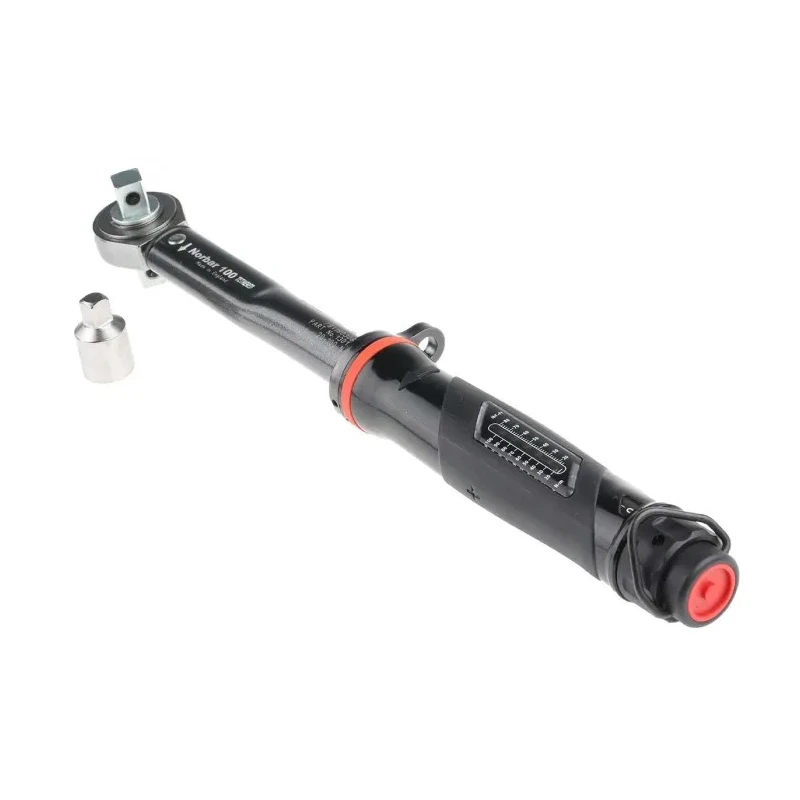 Norbar Torque Tools Click Torque Wrench 20 To 100 Nm 1/2 in Drive Square Drive 375mm Overall 130178