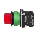 Schneider Electric Selector Switch Illuminated 2 Positions 30 mm Cutout Diameter SPDT XB5FK124B5