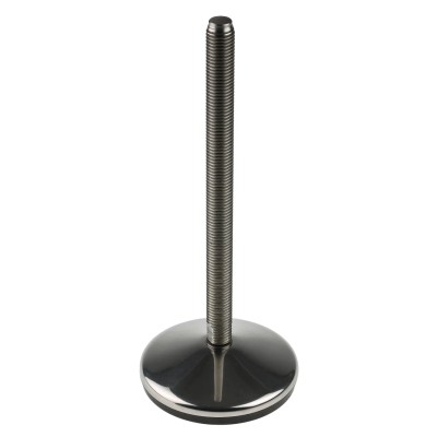 RS PRO M16 100 mm Diameter Stainless Steel Adjustable Foot with 1500 kg Static Load Capacity and 10° Tilt Angle 185-4525