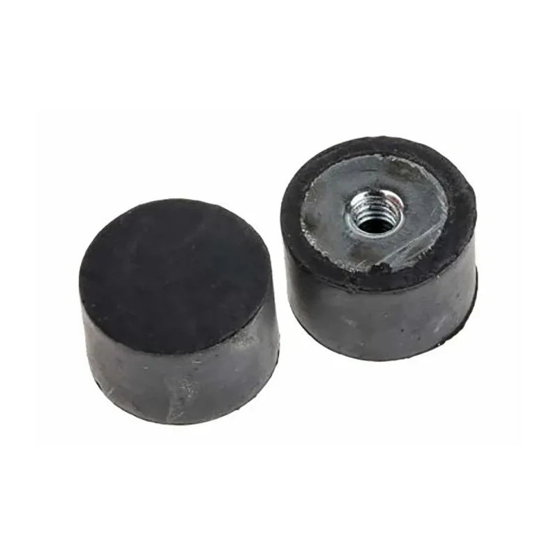 RS Pro Cylindrical M6 Anti-Vibration Mount Female Buffer Foot with 20.4 kg Compression, 20 mm OD, 15 mm H 185-4482