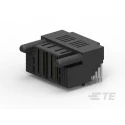 TE Connectivity Multi-Beam Series Right Angle Through Hole PCB Socket, 34-Contact, 5 Row, 5 mm Pitch Press Fit 2204400-1