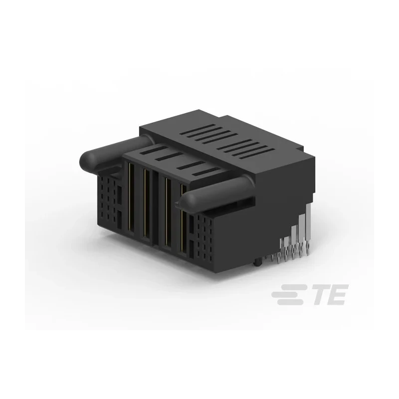 TE Connectivity Multi-Beam Series Right Angle Through Hole PCB Socket, 34-Contact, 5 Row, 5 mm Pitch Press Fit 2204400-1