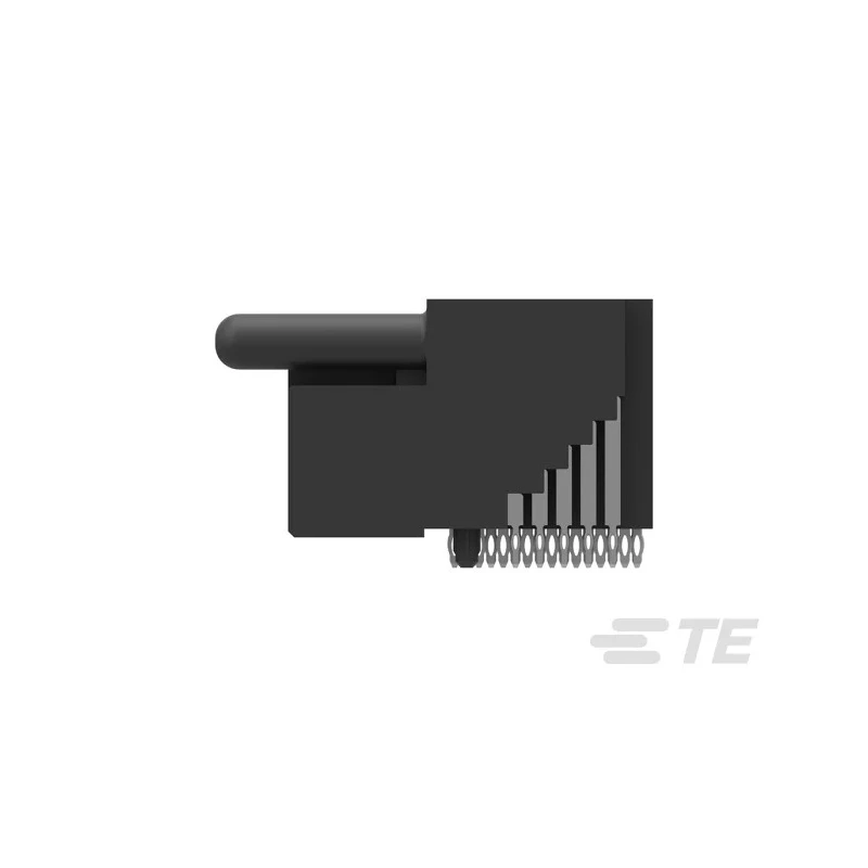TE Connectivity Multi-Beam Series Right Angle Through Hole PCB Socket, 34-Contact, 5 Row, 5 mm Pitch Press Fit 2204400-1