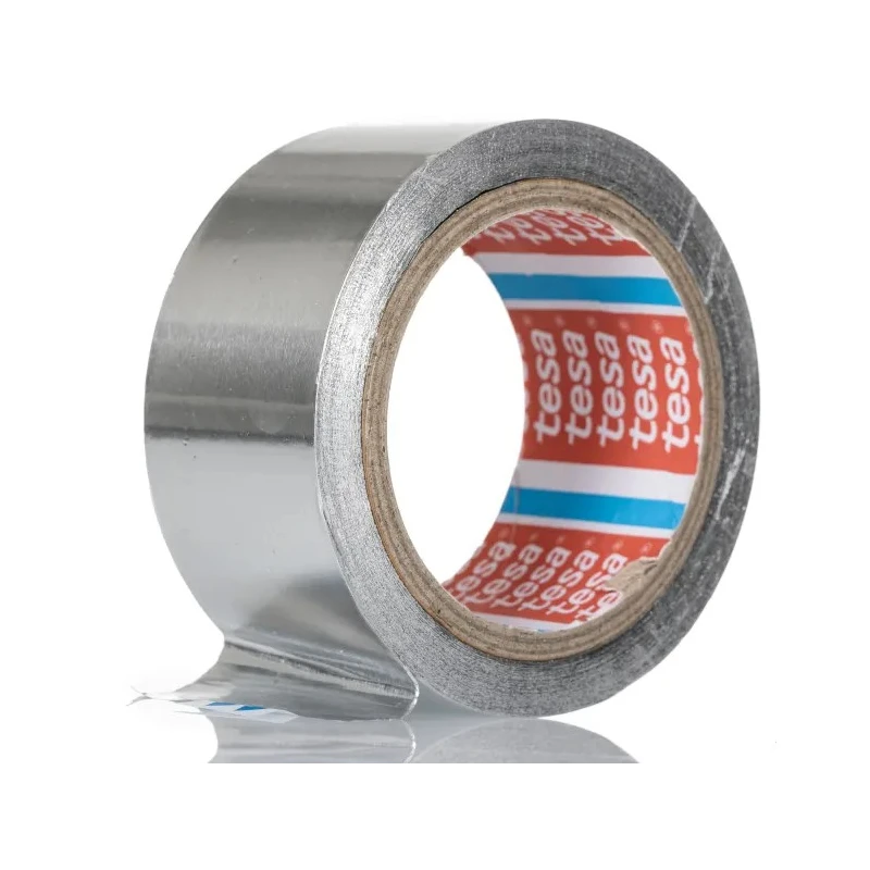 Tesa Conductive Aluminium Tape 50mm x 50m Acrylic Adhesive 8N/cm Tensile Strength 25N/cm 60630-00002-00