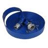 RS PRO Flat Roll-Up Hose with Coupling Male Female 3 Bar Maximum Operating Pressure 100m Length 50.8mm Inside 186-0546