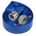 RS PRO Flat Roll-Up Hose with Coupling Male Female 3 bar 50m Length 76.2mm Inside Diameter 186-0548