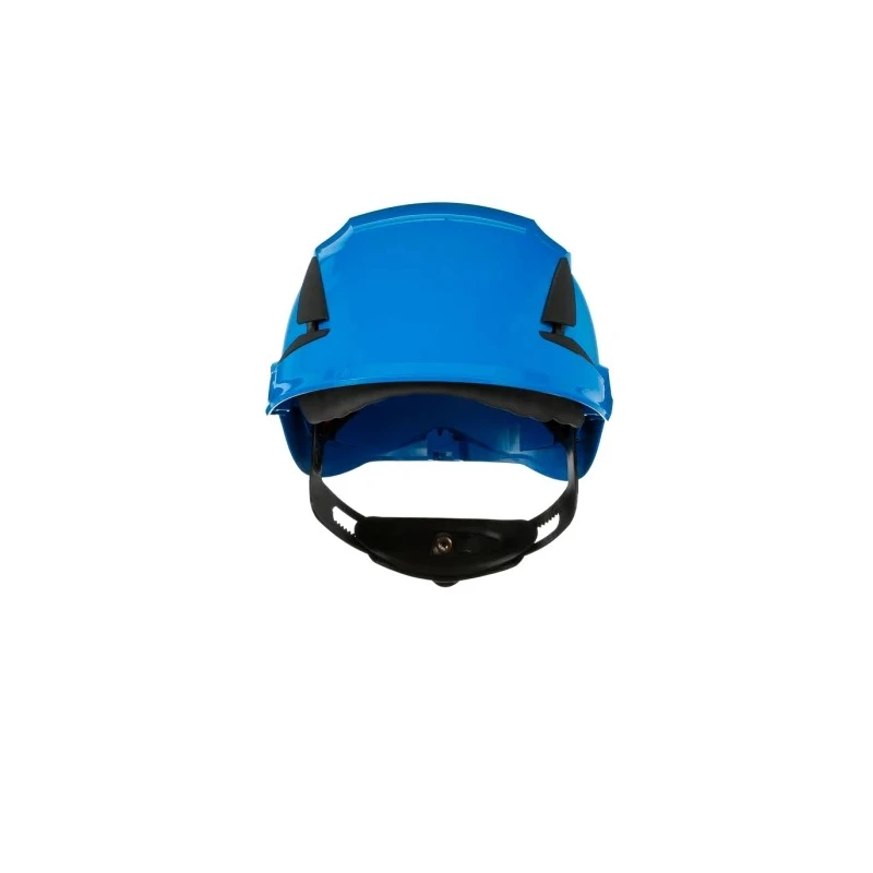 3M SecureFit Blue Safety Helmet Adjustable Ratchet Suspension EN397 X5503NVE-CE