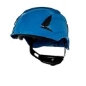 3M SecureFit Blue Safety Helmet Adjustable Ratchet Suspension EN397 X5503NVE-CE