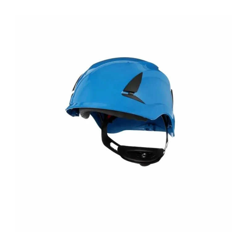 3M SecureFit Blue Safety Helmet Adjustable Ratchet Suspension EN397 X5503NVE-CE