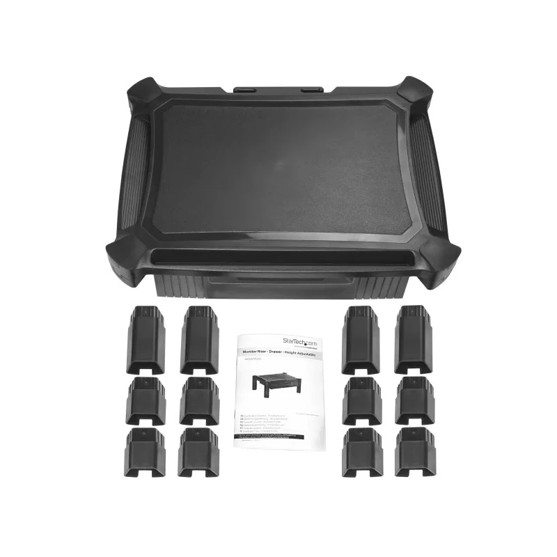 StarTech.com Adjustable Monitor Riser Supports 13 to 32 Inch Monitors Maximum Load 10kg Height 168mm MONSTADJD