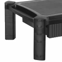 StarTech.com Adjustable Monitor Riser Supports 13 to 32 Inch Monitors Maximum Load 10kg Height 168mm MONSTADJD