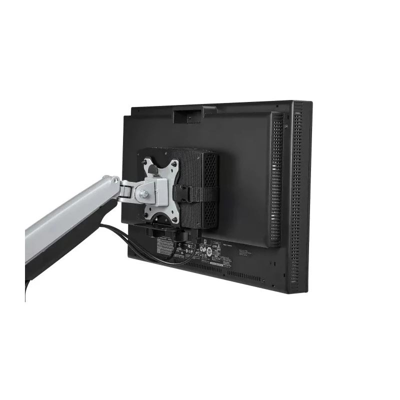 StarTech.com Black Wall Mounting Bracket VESA 75x75 and 100x100 Compatible 95mm H x 80mm W x 118mm L ACCSMNT
