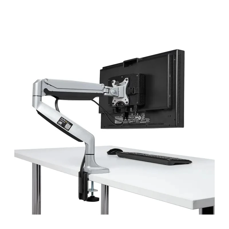 StarTech.com Black Wall Mounting Bracket VESA 75x75 and 100x100 Compatible 95mm H x 80mm W x 118mm L ACCSMNT
