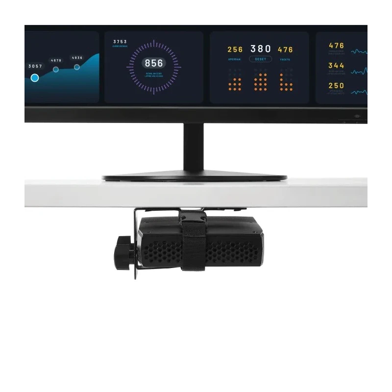 StarTech.com Black Wall Mounting Bracket VESA 75x75 and 100x100 Compatible 95mm H x 80mm W x 118mm L ACCSMNT