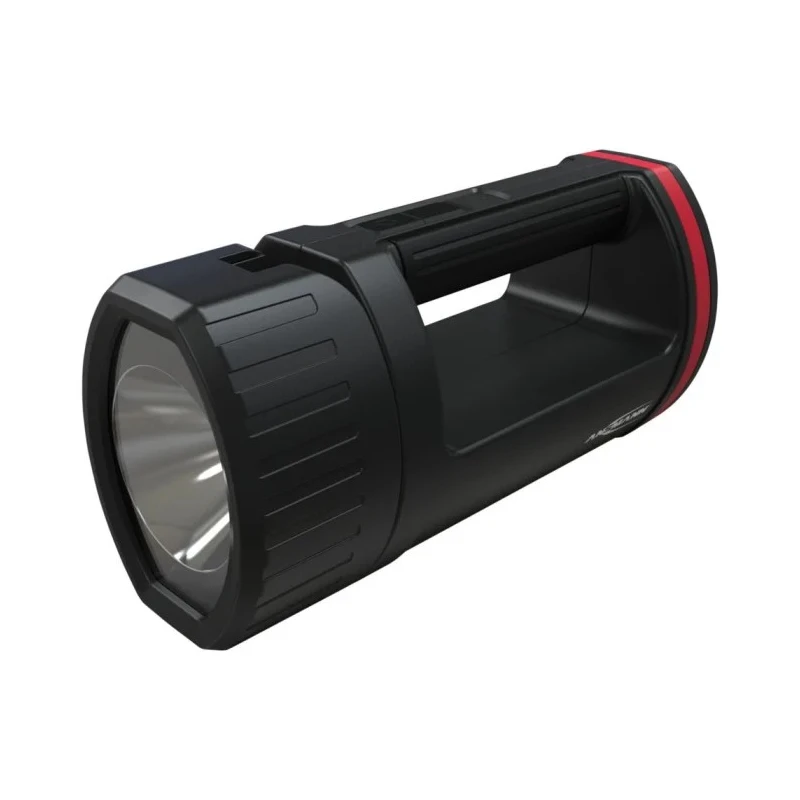 Ansmann LED Hand Lamp Black Rechargeable Lithium-ion Battery USB Rechargeable Dimmable LED Light 1600-0222