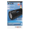 Ansmann LED Hand Lamp Black Rechargeable Lithium-ion Battery USB Rechargeable Dimmable LED Light 1600-0222