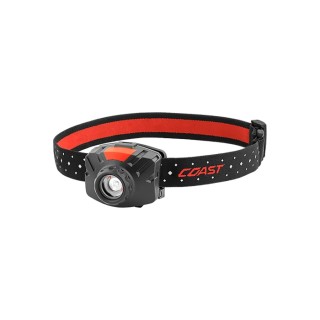 Coast LED Head Torch 300lm Flood Beam 29m Series 12m Distance IPX4 Waterproof FL60