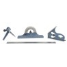 RS PRO 12 inch Steel Combination Square Set with Protractor Head, Square Head, Centre Head, Tempered Steel Rule 249-3987