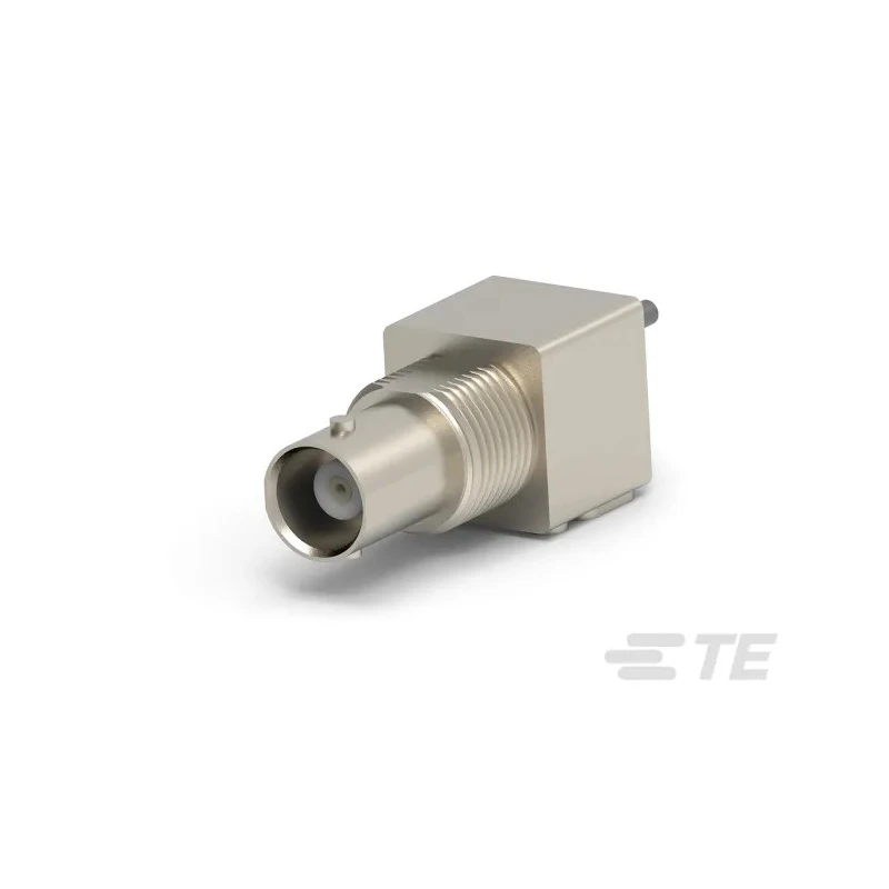 TE Connectivity BNC Series Coaxial Connector Through Hole Female BNC, 50 Ω, Straight Body Solder 5227673-1