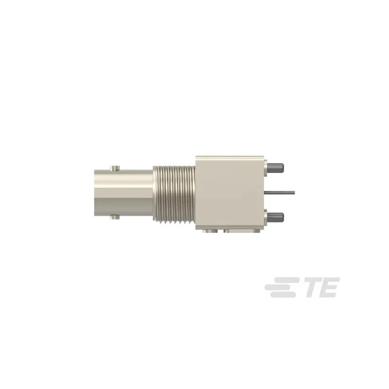 TE Connectivity BNC Series Coaxial Connector Through Hole Female BNC, 50 Ω, Straight Body Solder 5227673-1