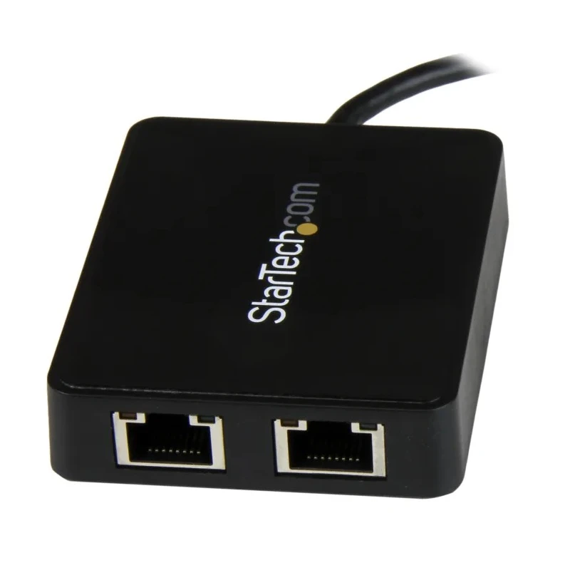 StarTech.com USB Ethernet Adapter USB 3.0 5Gbps Network Speed 0.1 m Cable Length Black US1GC301AU2R
