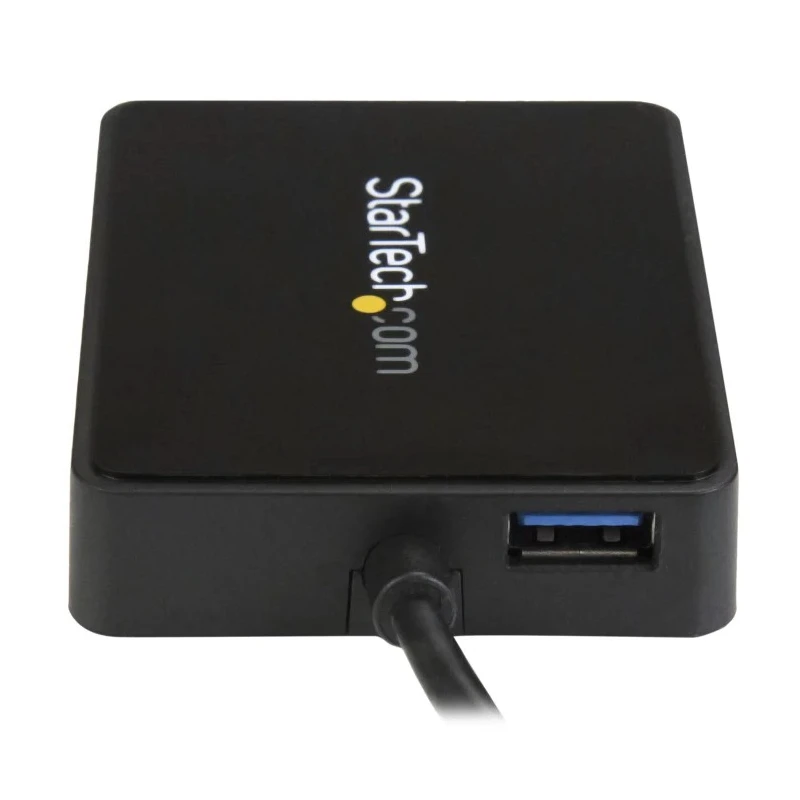 StarTech.com USB Ethernet Adapter USB 3.0 5Gbps Network Speed 0.1 m Cable Length Black US1GC301AU2R
