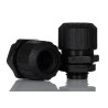 Adaptaflex Black Polyamide 66 Conduit Fitting 16 mm Nominal Size, M16 Thread, IP67 Rated PF16/M16/A/BL