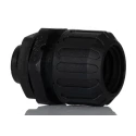 Adaptaflex Black Polyamide 66 Conduit Fitting 16 mm Nominal Size, M16 Thread, IP67 Rated PF16/M16/A/BL