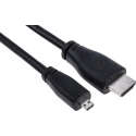 Raspberry Pi HDMI to Micro HDMI Cable 2m Black T7733AX-RS