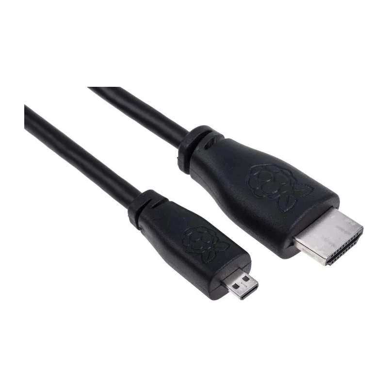 Raspberry Pi HDMI to Micro HDMI Cable 2m Black T7733AX-RS