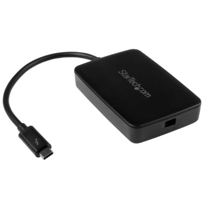 StarTech.com 1 Port USB Type C Thunderbolt Adapter USB Powered, 59 mm x 16 mm x 280 mm TBT3TBTADAP