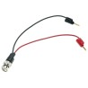 Fluke BNC Test Lead, 500V AC, Red Black, 140mm Lead Length 3901