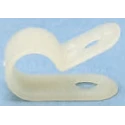 HellermannTyton Polyamide P-Clip 28.5 mm ID Natural Colour with 5.2 mm Mounting Hole Diameter 211-60169 H16P-PA66-NA
