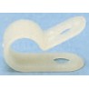 HellermannTyton Polyamide P-Clip 28.5 mm ID Natural Colour with 5.2 mm Mounting Hole Diameter 211-60169 H16P-PA66-NA