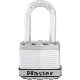 Master Lock Stainless Steel Weatherproof Key Padlock 8 mm Shackle Diameter 48 mm Width M1KALF
