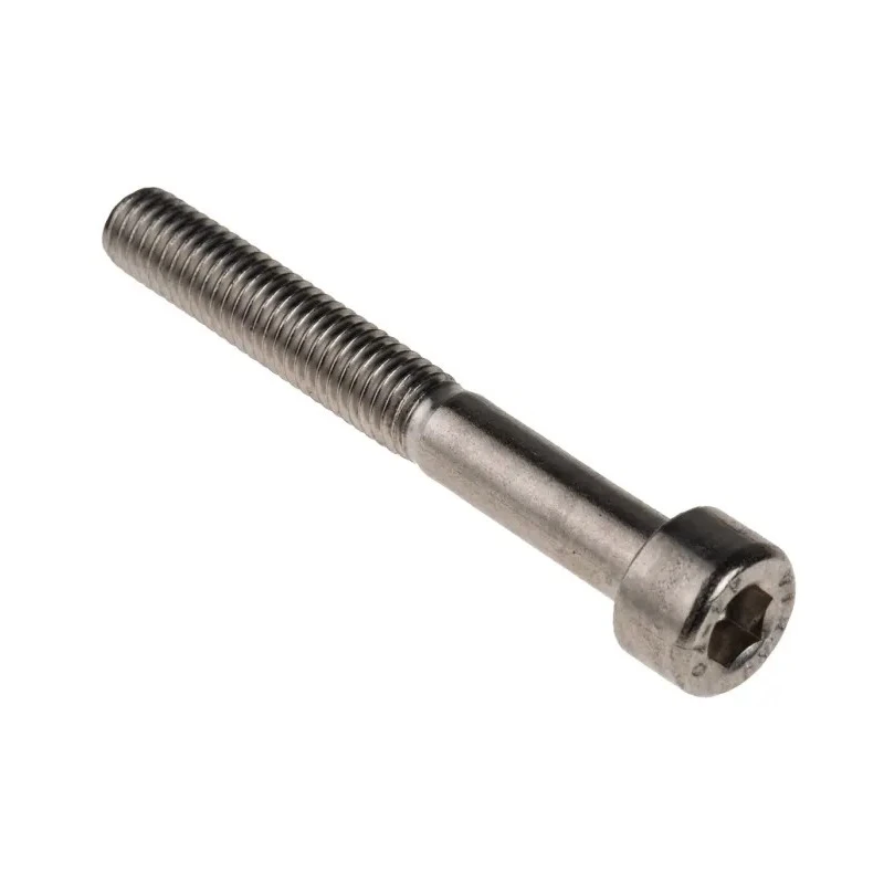 RS PRO Plain Stainless Steel Hex Socket Cap Screw M5 x 40 mm 187-1370