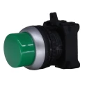 RS PRO Green Spring Return Push Button Head 22 mm Cutout Diameter Plastic 30.2 mm IP65 188-1130